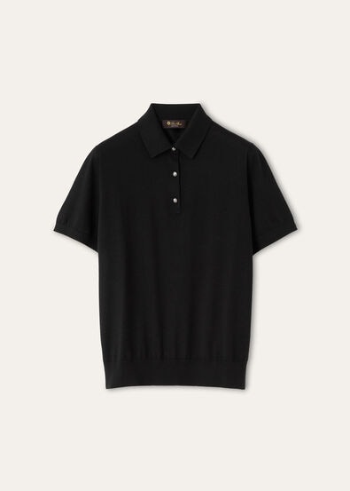 SOTTILE SS POLO WOOL CASH SILK GG 18