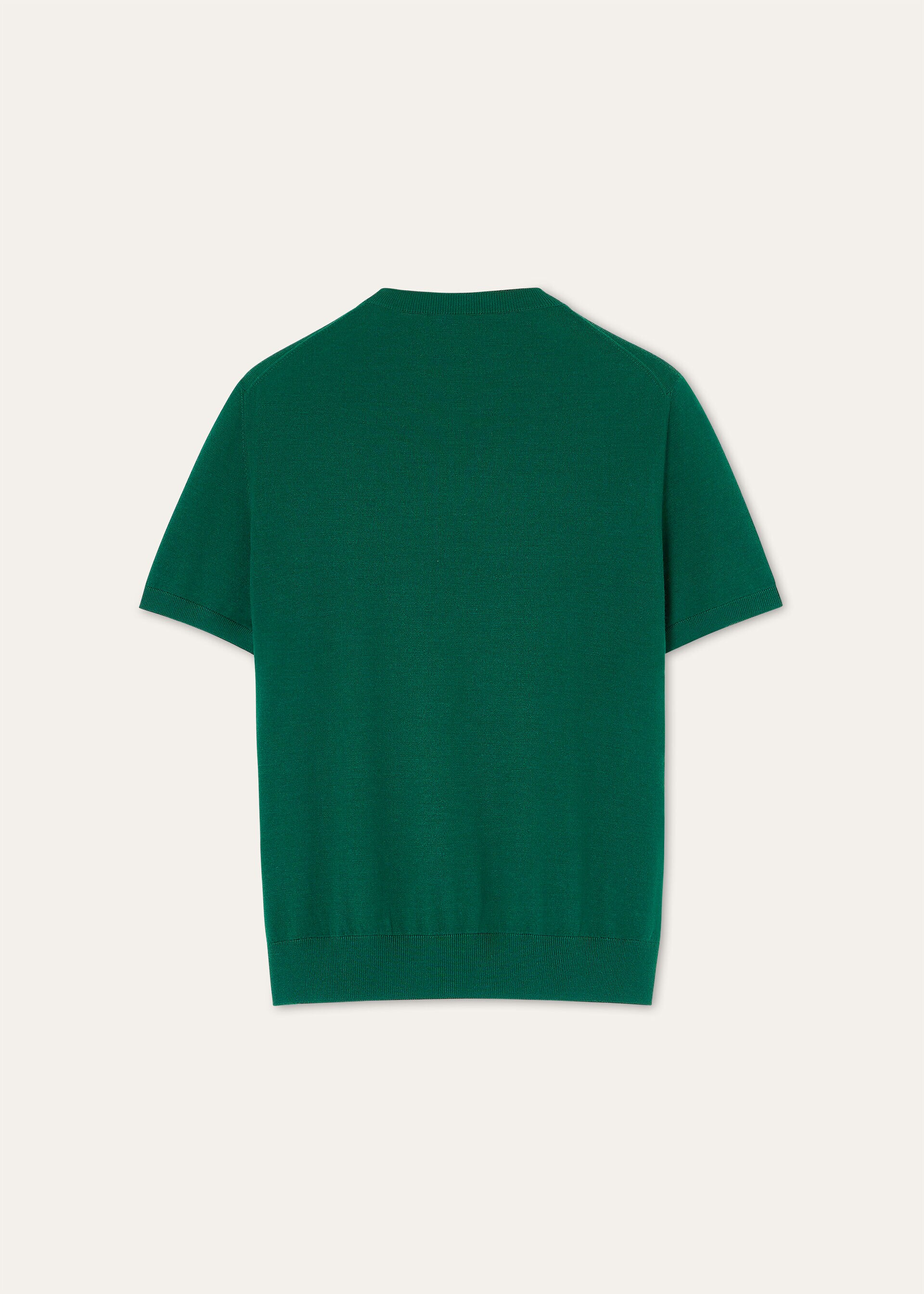 SOTTILE SS CREWNECK SWEATER WOOL CASH SILK GG 18