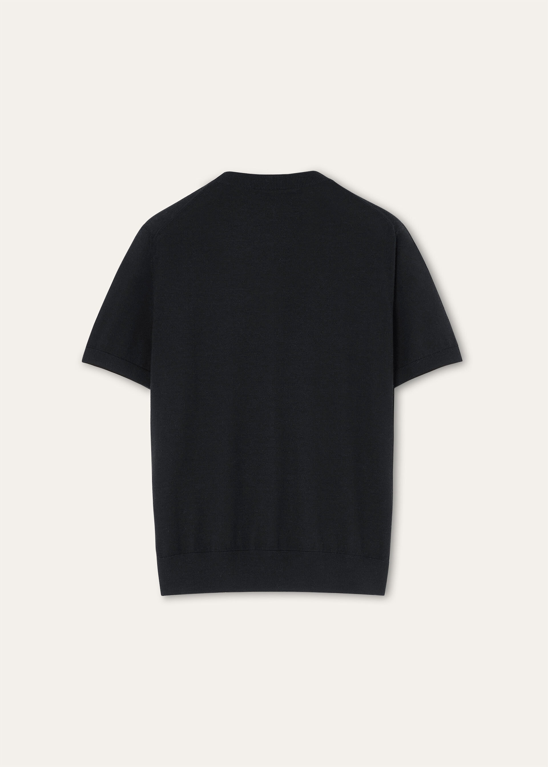 SOTTILE SS CREWNECK SWEATER WOOL CASH SILK GG 18