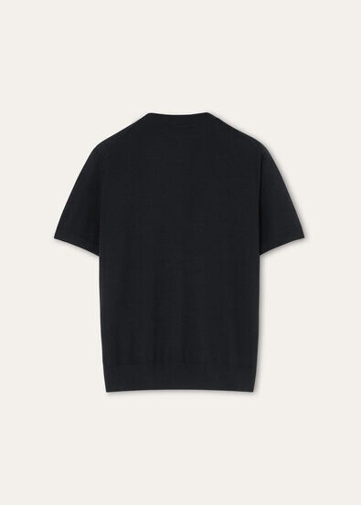 SOTTILE SS CREWNECK SWEATER WOOL CASH SILK GG 18