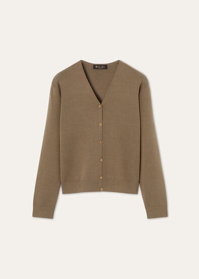 SIENA CARDIGAN SWEATER SILK COTTON GG 18
