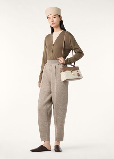 SIENA CARDIGAN SWEATER SILK COTTON GG 18