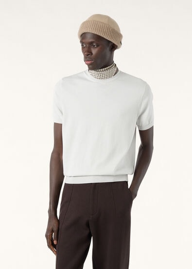 ICE WISH SS CREWNECK SWEATER COTTON GG 18