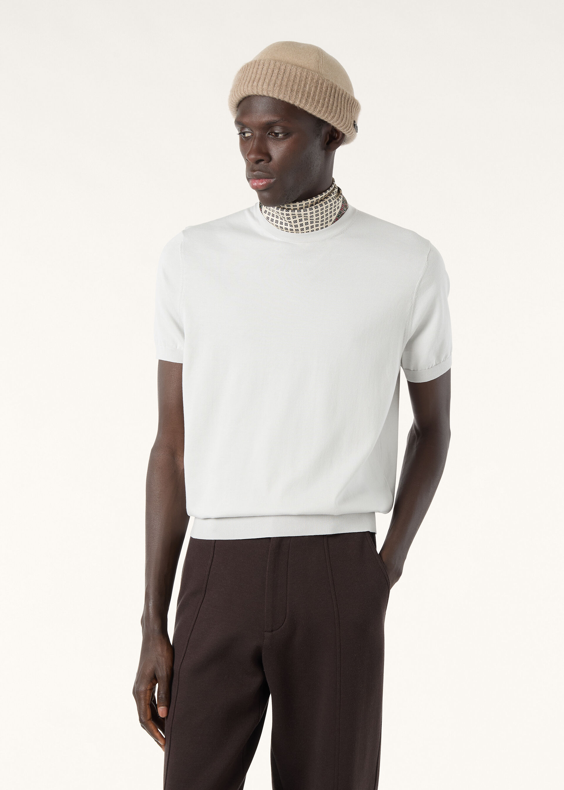 ICE WISH SS CREWNECK SWEATER COTTON GG 18