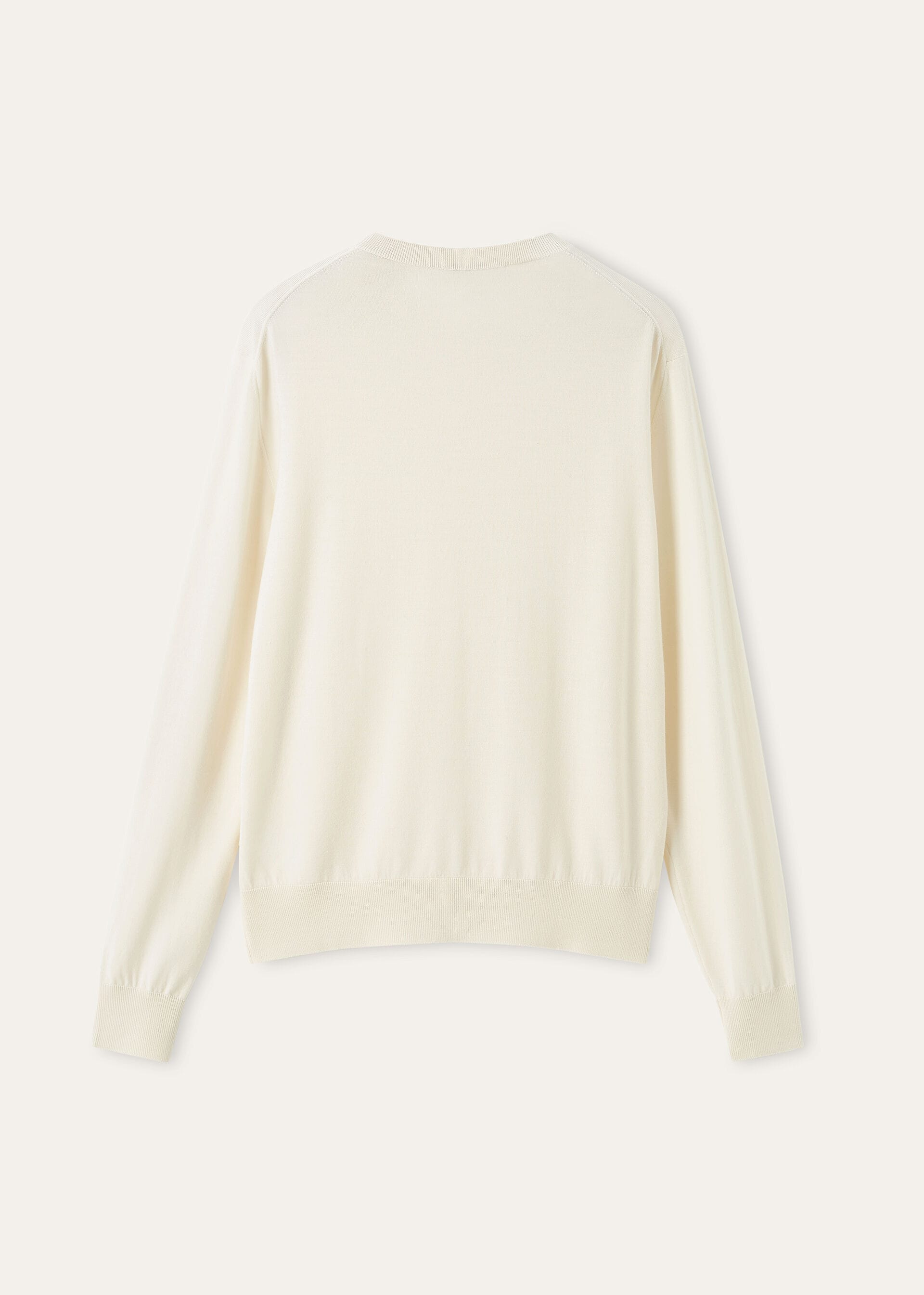 ROYAL LIGHTNESS CREWNECK SWEATER WOOL SILK GG 18