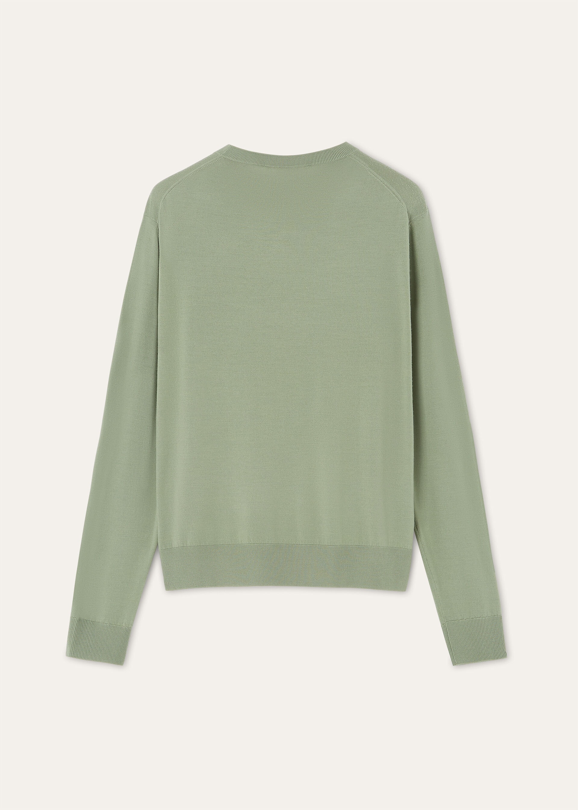 ROYAL LIGHTNESS CREWNECK SWEATER WOOL SILK GG 18