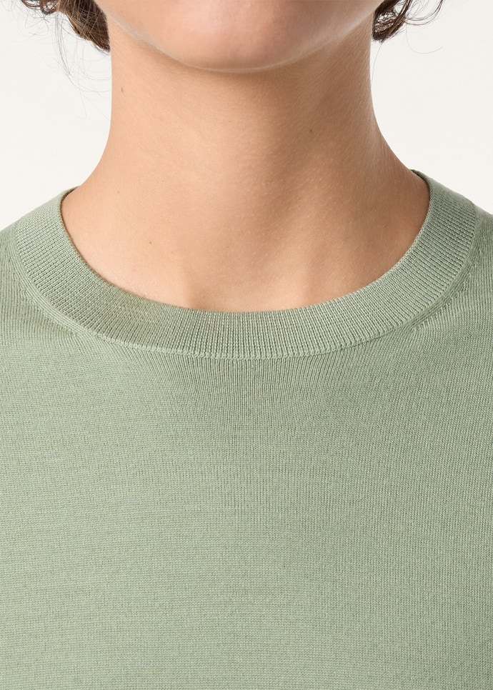 ROYAL LIGHTNESS CREWNECK SWEATER WOOL SILK GG 18_FAP0146_51CF_2