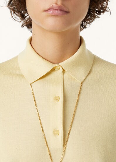 ICONIC ROYAL LIGHTNESS POLO WOOL SILK GG 18