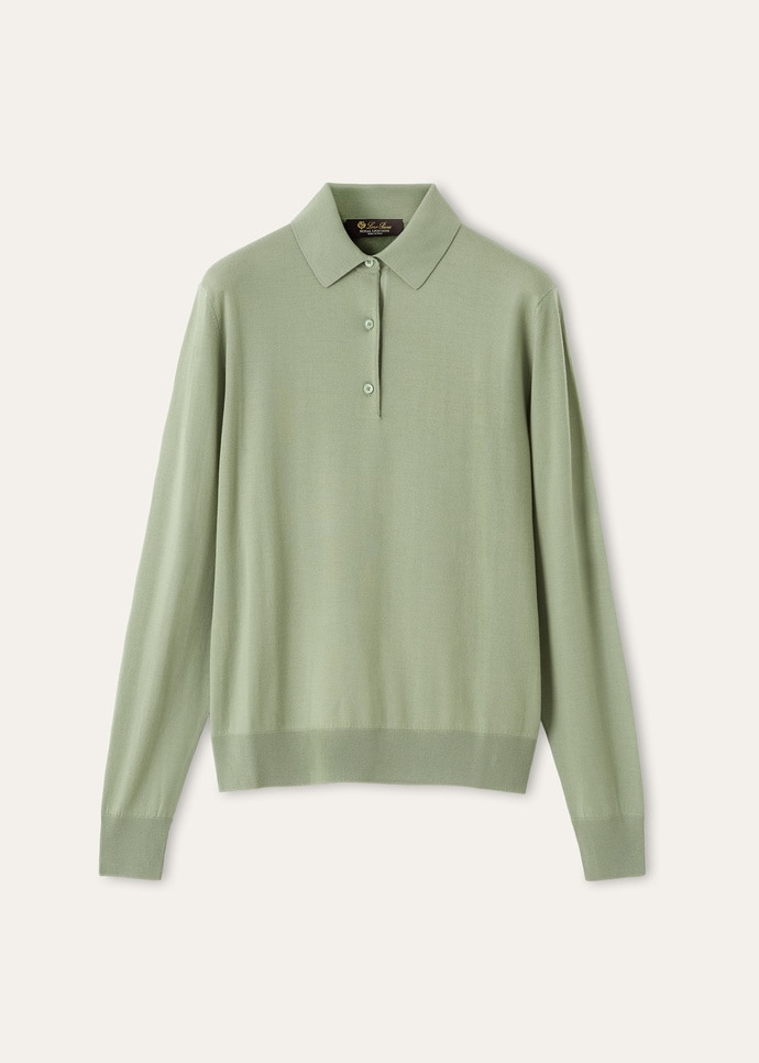 ROYAL LIGHTNESS POLO WOOL SILK GG 18_FAP0147_51CF_1