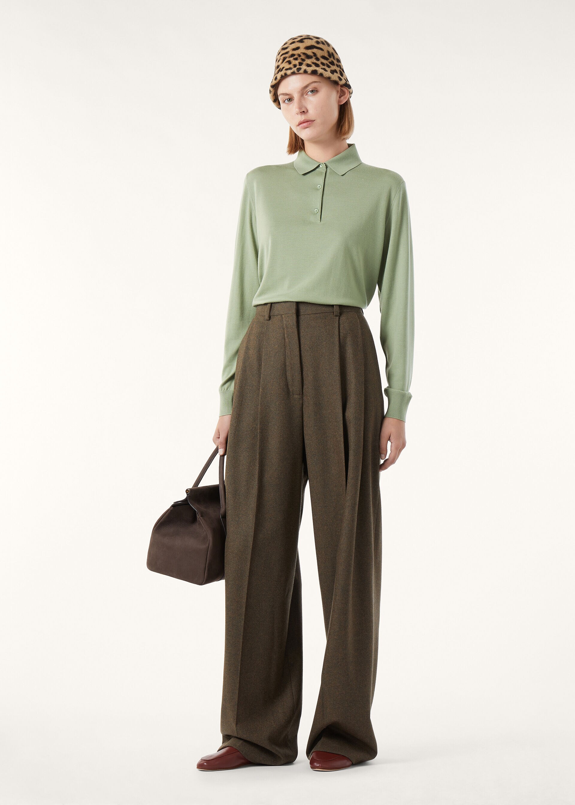 ICONIC ROYAL LIGHTNESS POLO WOOL SILK GG 18