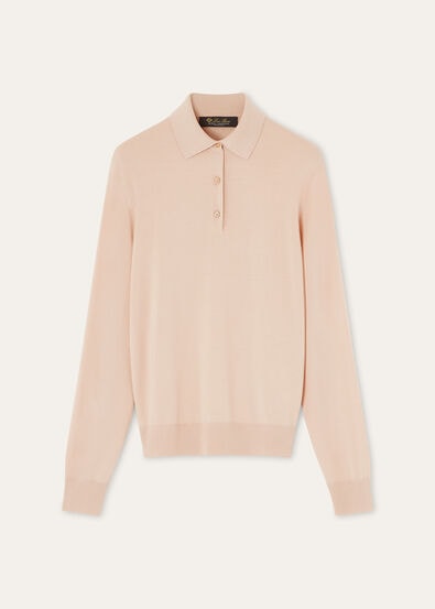ROYAL LIGHTNESS POLO WOOL SILK GG 18