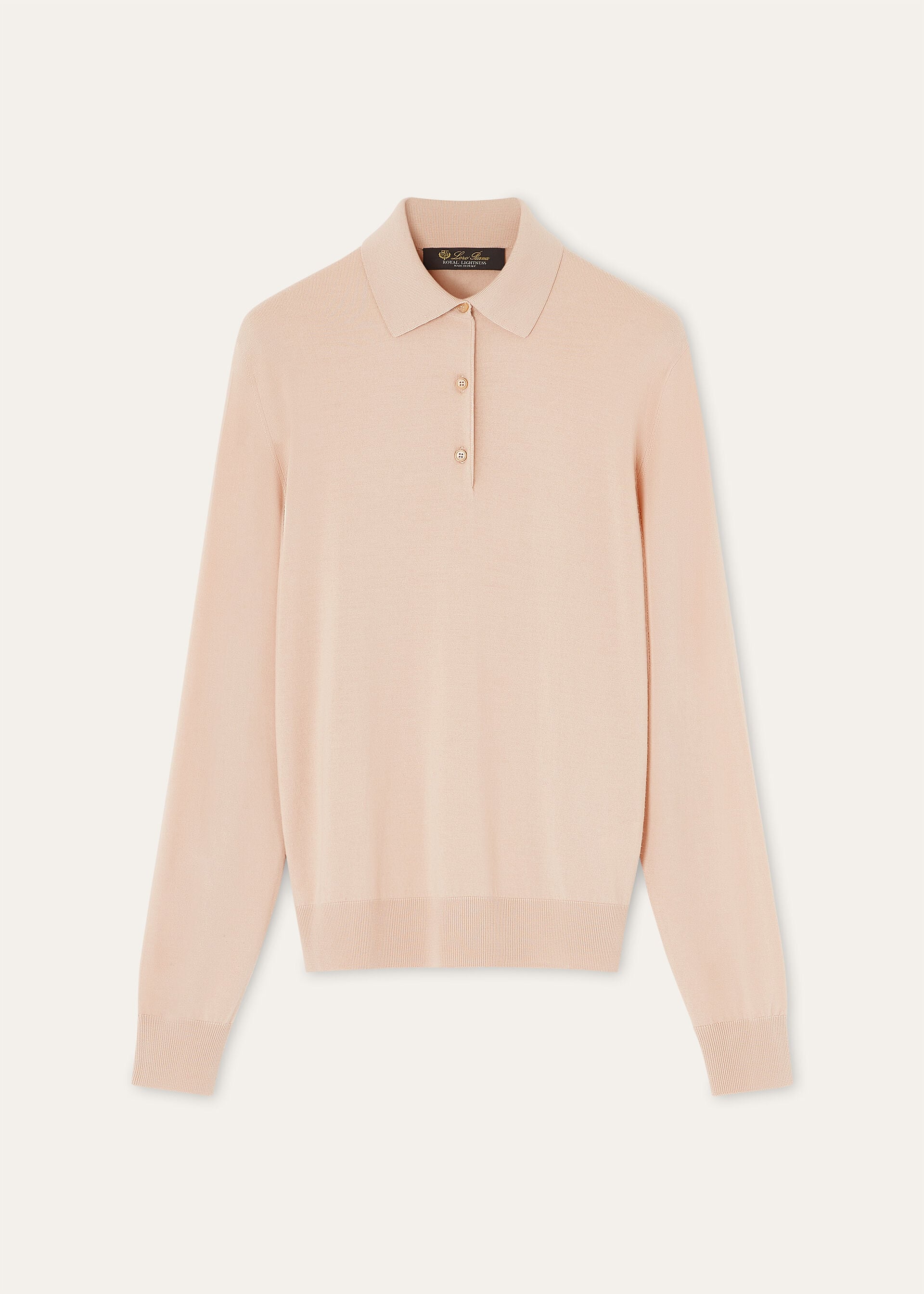 ROYAL LIGHTNESS POLO WOOL SILK GG 18