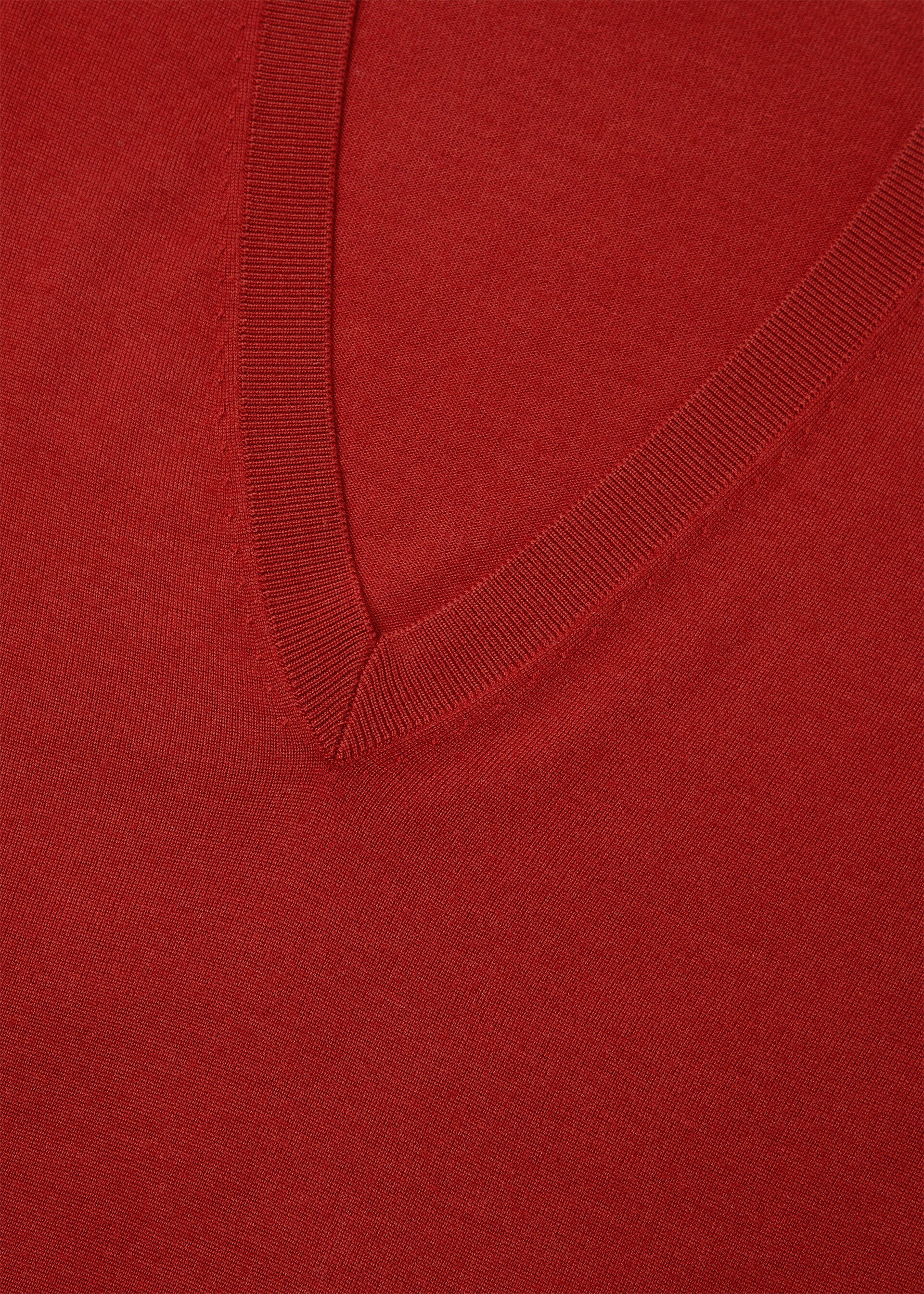 ICONIC ROYAL LIGHTNESS V NECK SWEATER WOOL SILK GG 18