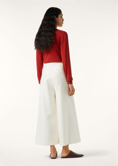 ICONIC ROYAL LIGHTNESS V NECK SWEATER WOOL SILK GG 18