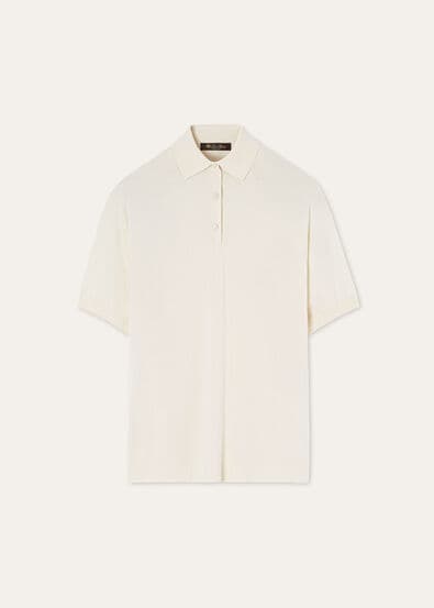 ROYAL LIGHTNESS SS POLO WOOL SILK GG 18