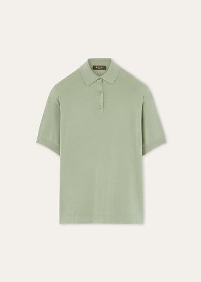 ROYAL LIGHTNESS SS POLO WOOL SILK GG 18