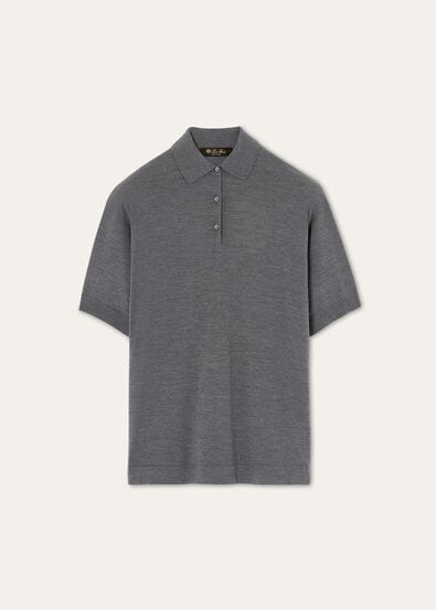 ROYAL LIGHTNESS SS POLO WOOL SILK GG 18