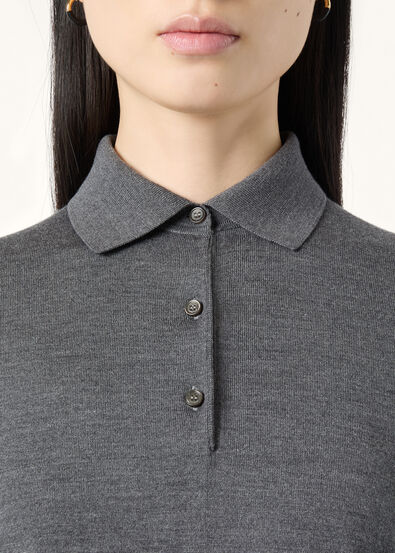 ROYAL LIGHTNESS SS POLO WOOL SILK GG 18