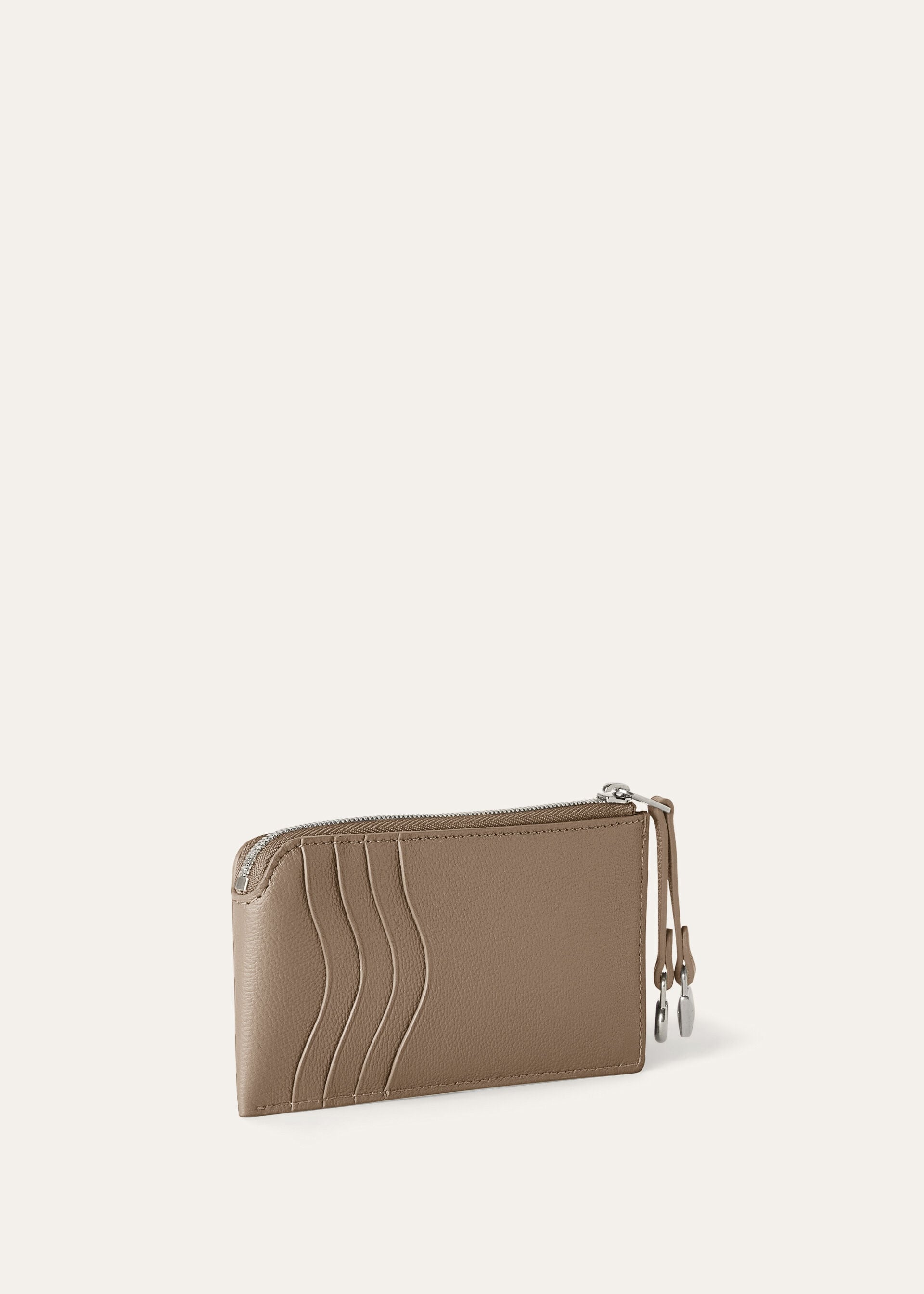EXTRA ZIPPOUCH WTH CARDHOLDER LINEN CALF          