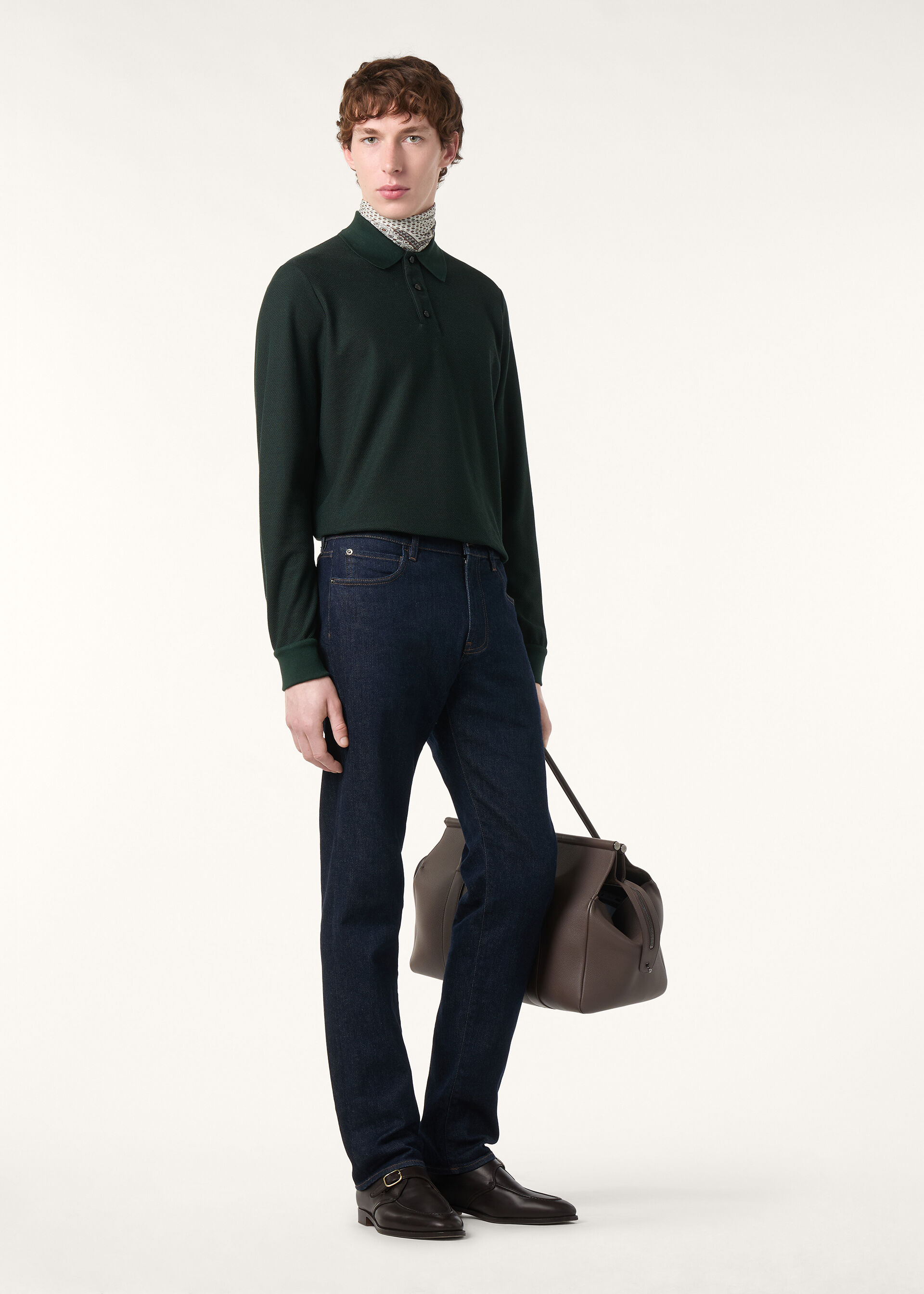 CERRO POLO LS PIQUE' COTTON CASH