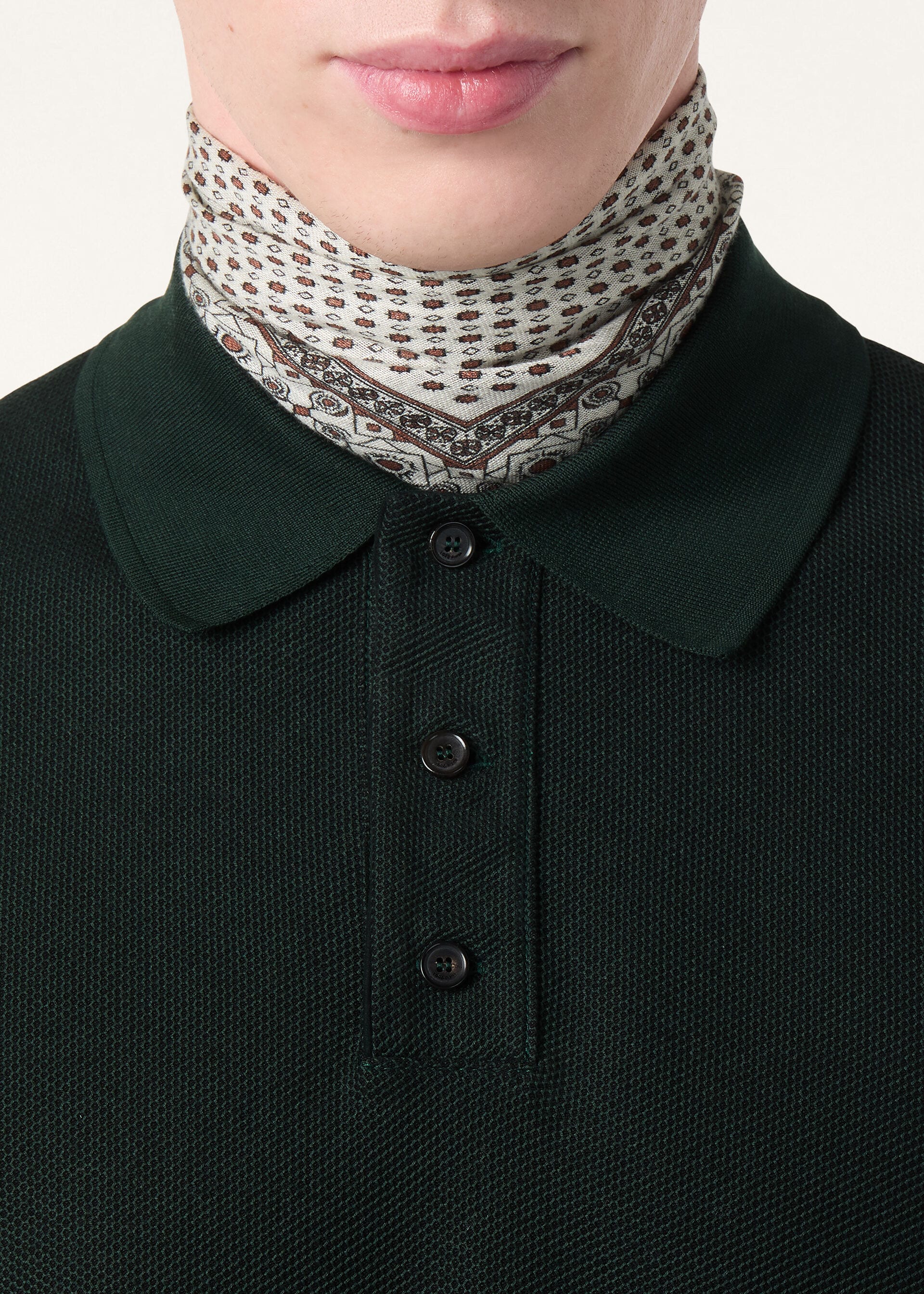 CERRO POLO LS PIQUE' COTTON CASH