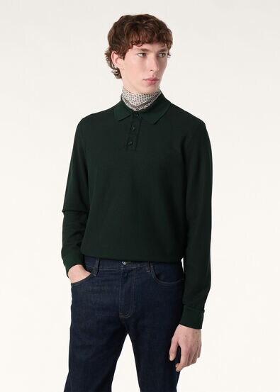 CERRO POLO LS PIQUE' COTTON CASH