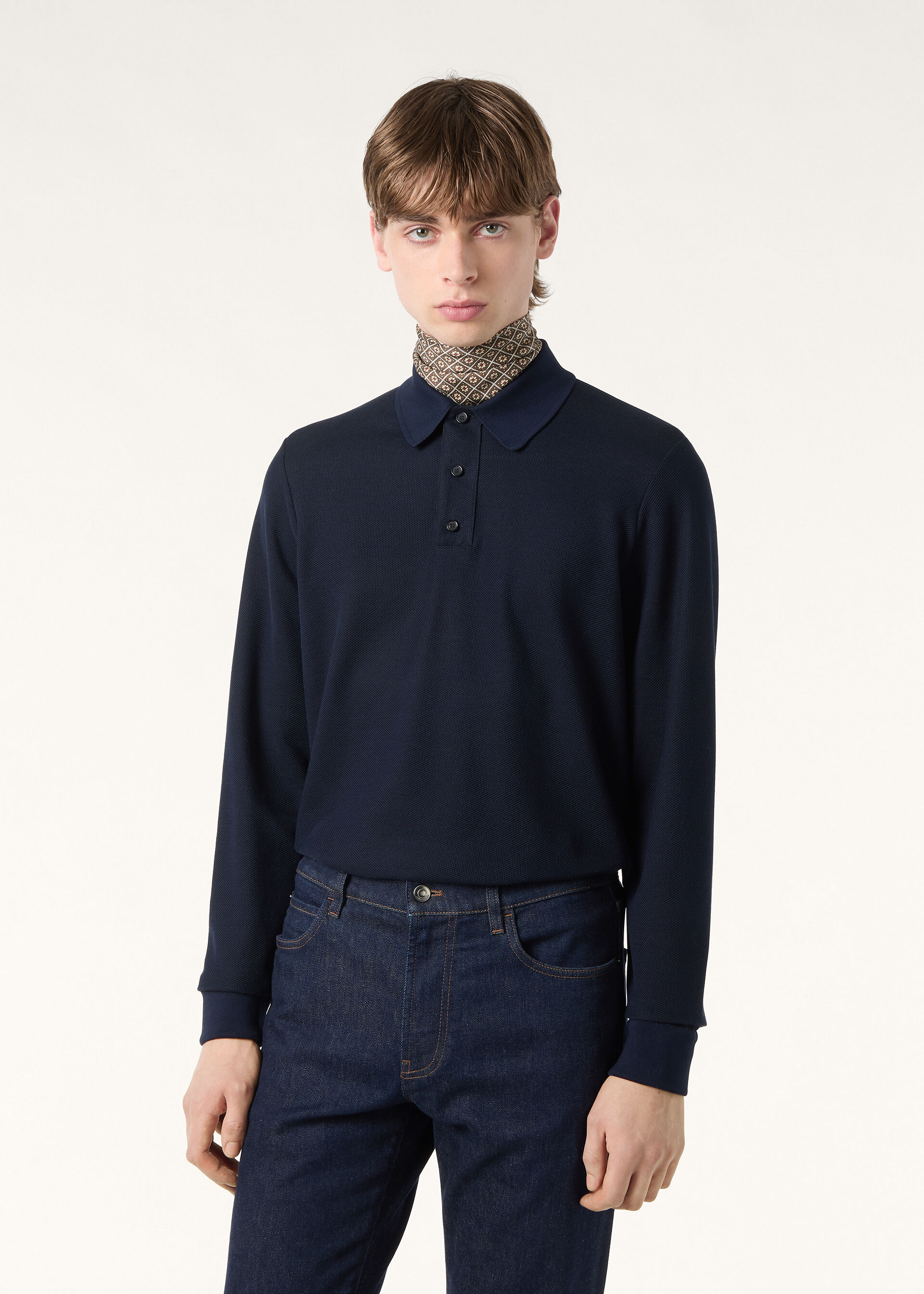 CERRO POLO LS PIQUE' COTTON CASH