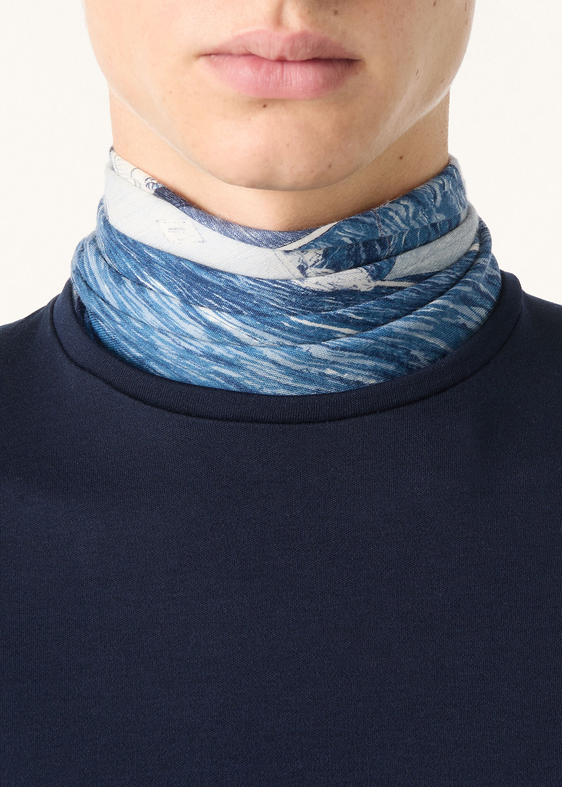 TREMEZZO T-SHIRT LS SEA ISLAND INTERLOCK