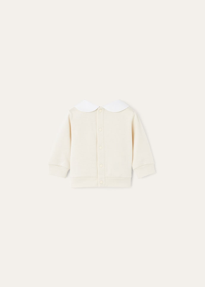PLAYTIME POLO SWEATER COTTON SILK MELANGE_FAP0835_F6YD_2