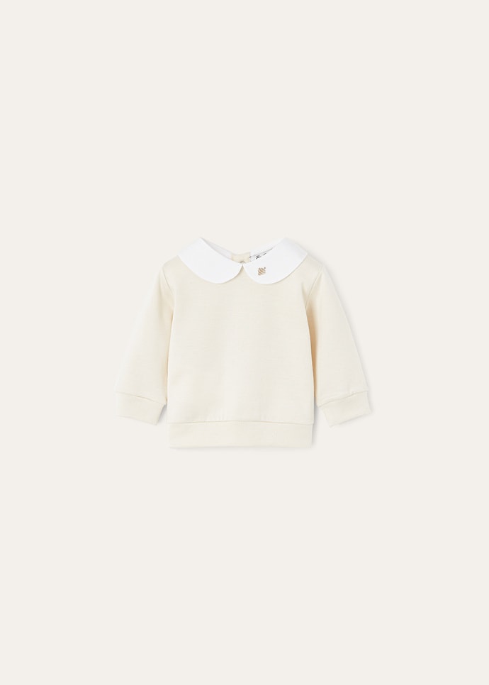 PLAYTIME POLO SWEATER COTTON SILK MELANGE_FAP0835_F6YD_1
