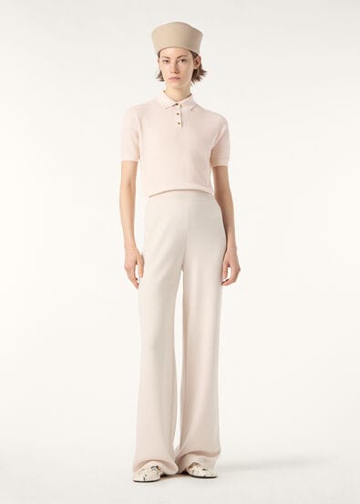 RIBBED ROYAL LIGNESS POLO WOOLSILK GG18