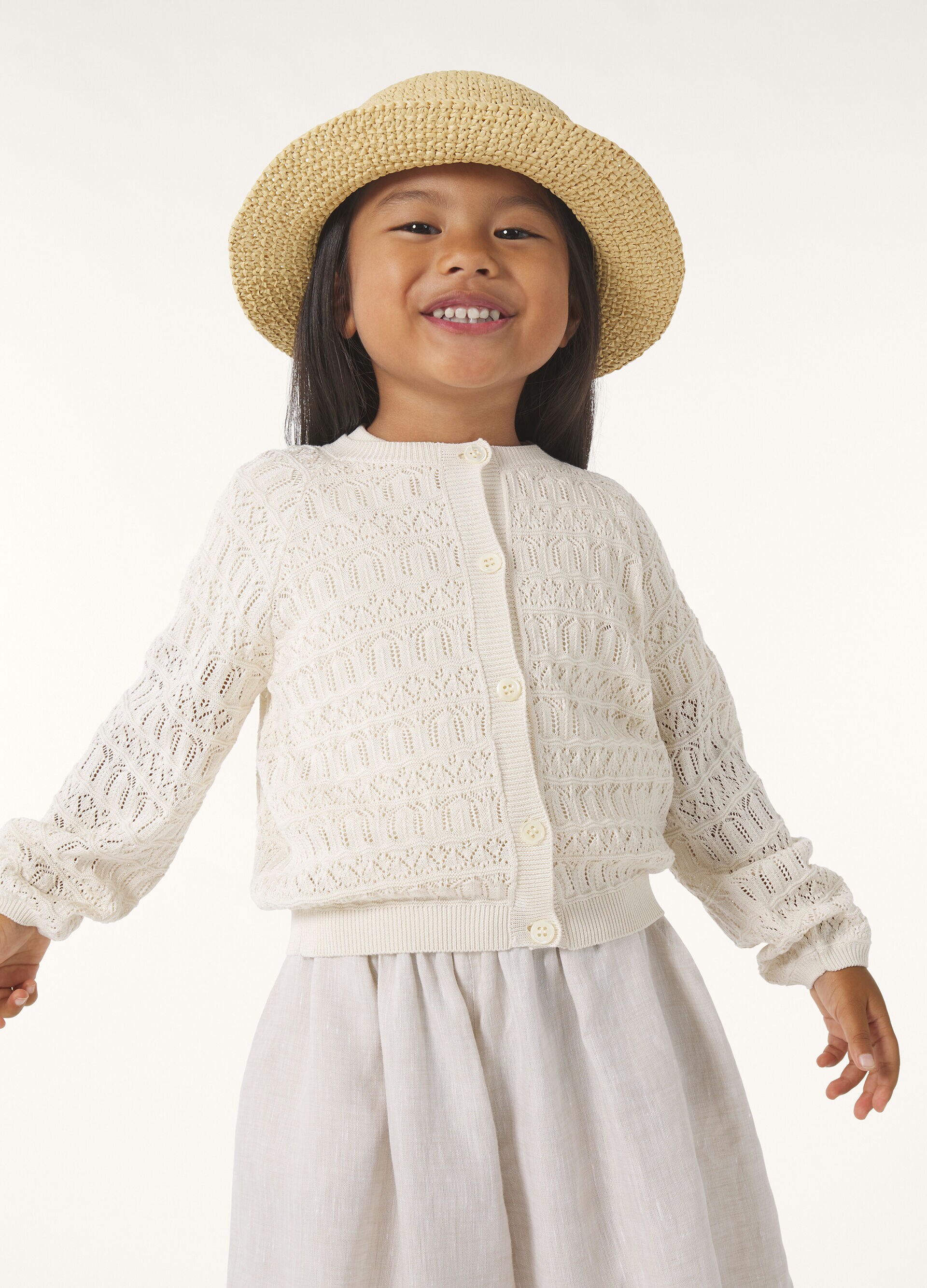 DAISY CARDIGAN SWEATER SILK GG 14