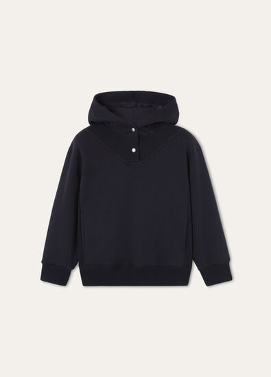 VIERA KID HOODIE JERSEY LUXURY FLEECE