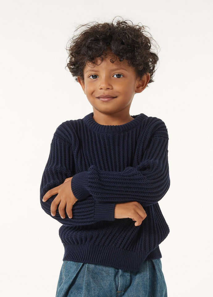 MOLTRASIO KID CREWNECK SWEATER COTTON GG 5_FAP1219_W000_4