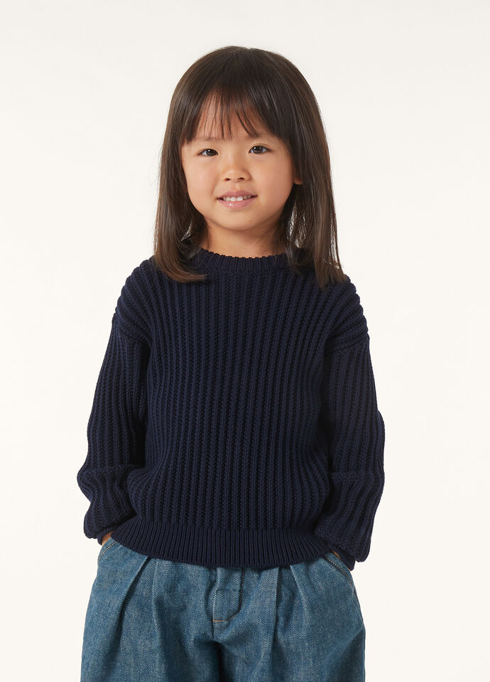 MOLTRASIO KID CREWNECK SWEATER COTTON GG 5_FAP1219_W000_3