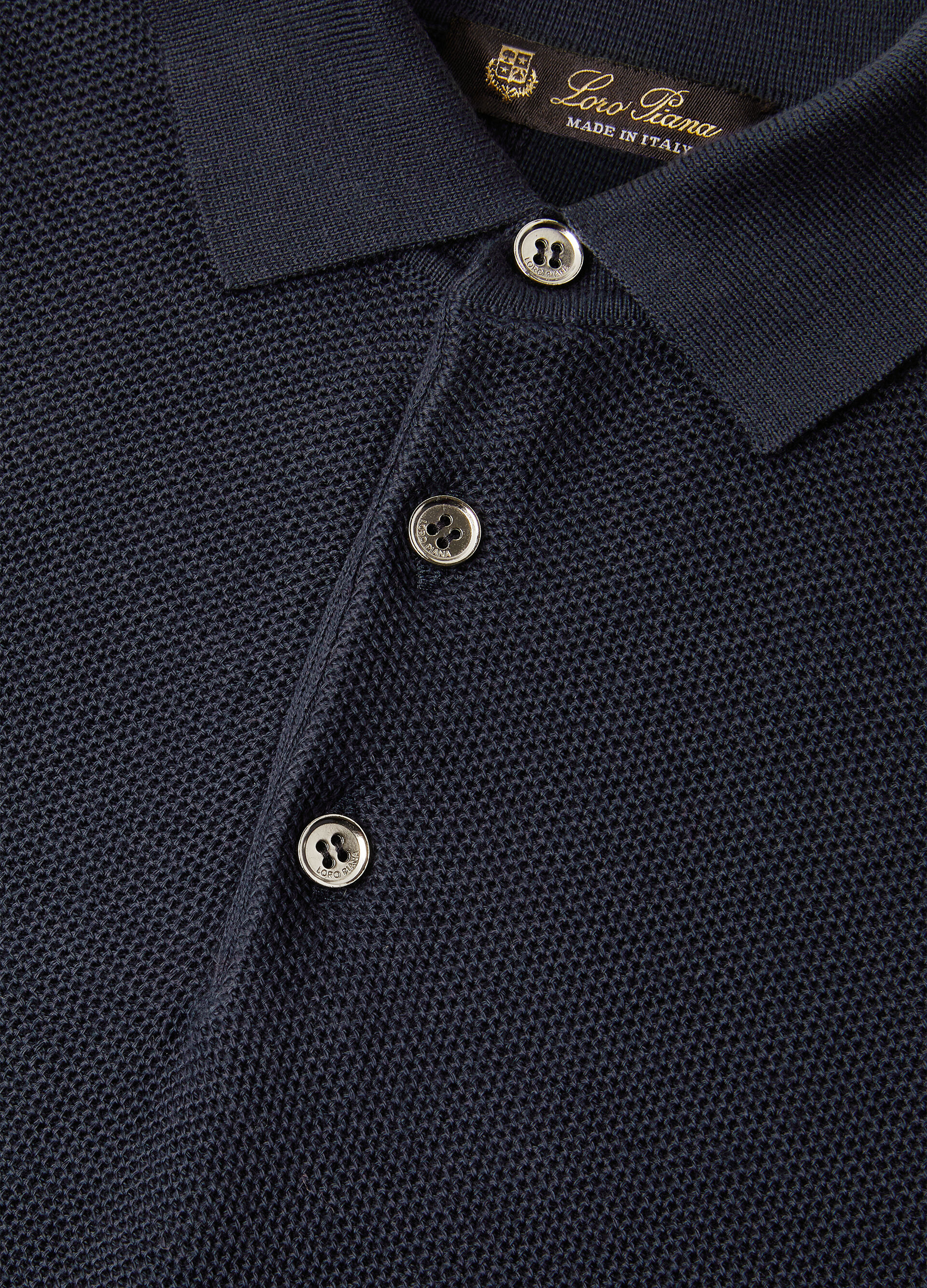 DAYLIGHT POLO SWEATER COTTON GG 18