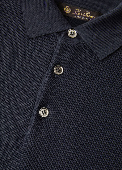 DAYLIGHT POLO SWEATER COTTON GG 18