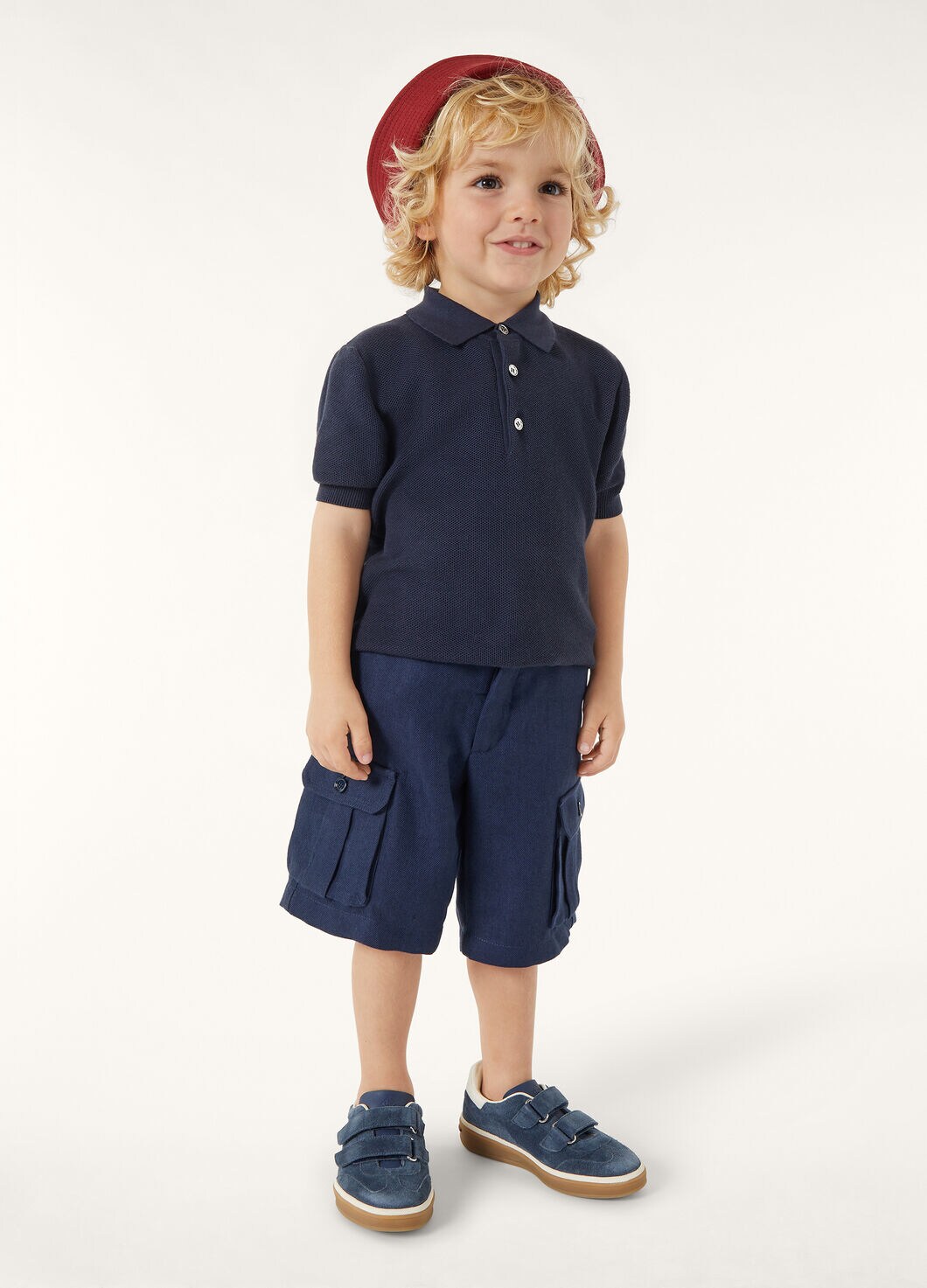 DAYLIGHT POLO SWEATER COTTON GG 18