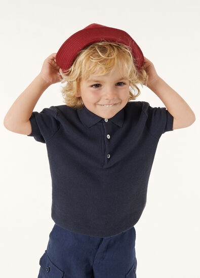 DAYLIGHT POLO SWEATER COTTON GG 18