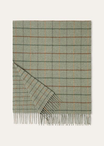 DOUBLE BELT SCARF CASH