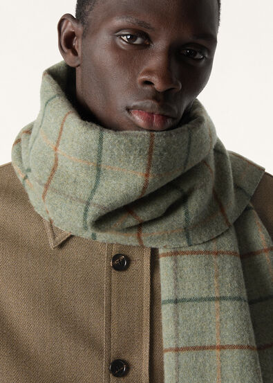DOUBLE BELT SCARF CASH