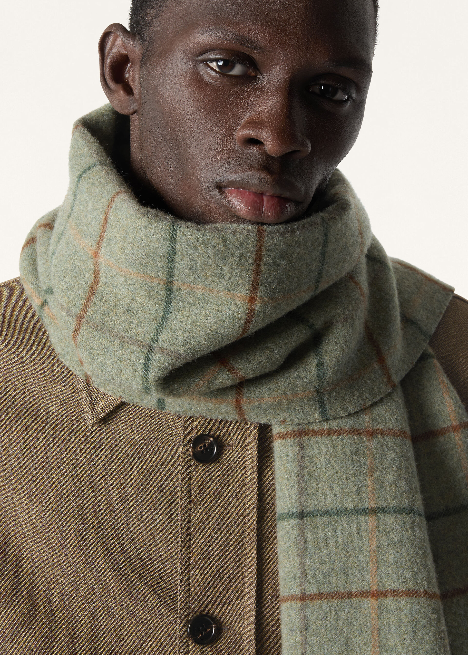 DOUBLE BELT SCARF CASH