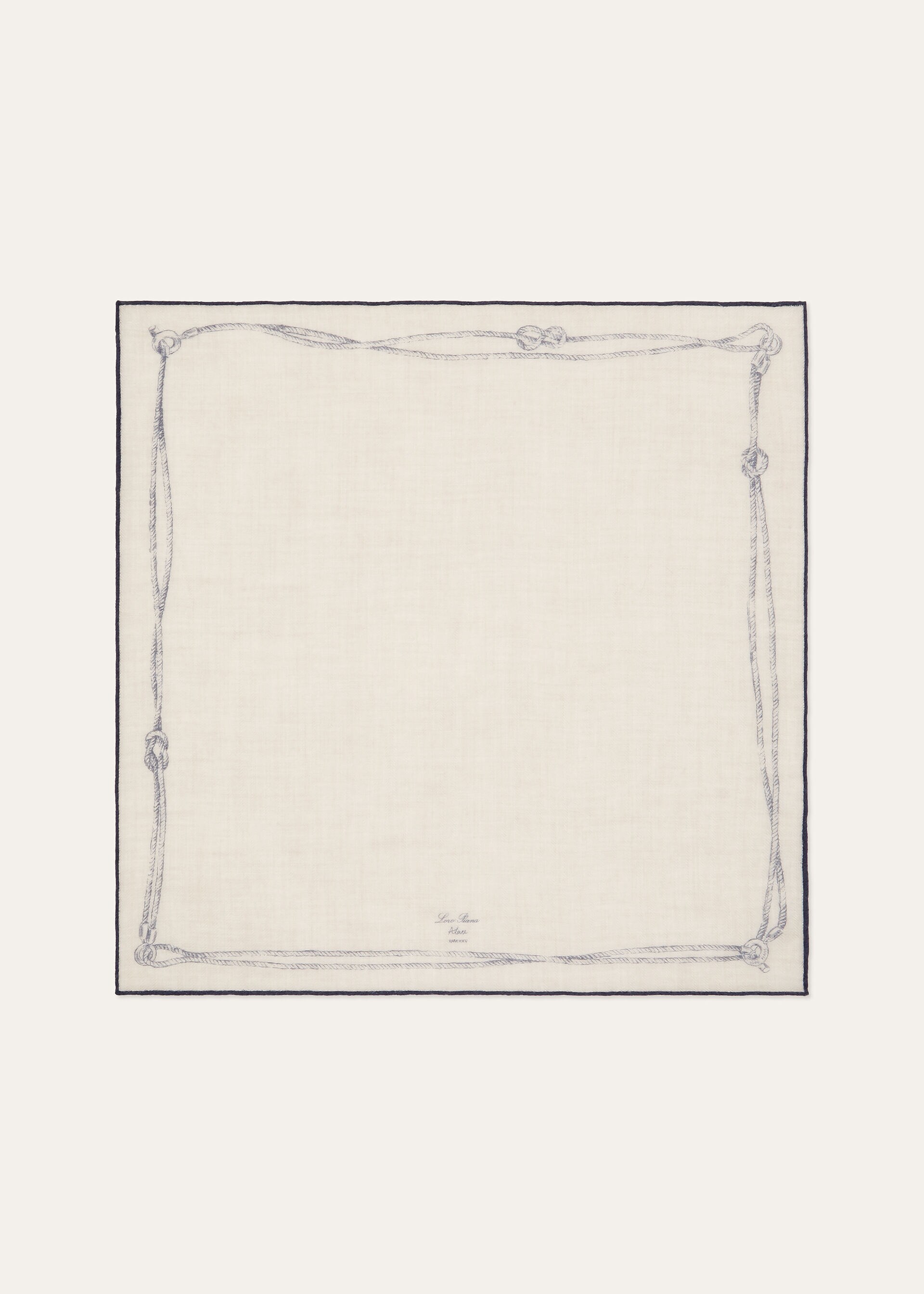 LORO PIANA ALARE FOULARD 60 CASH SILK