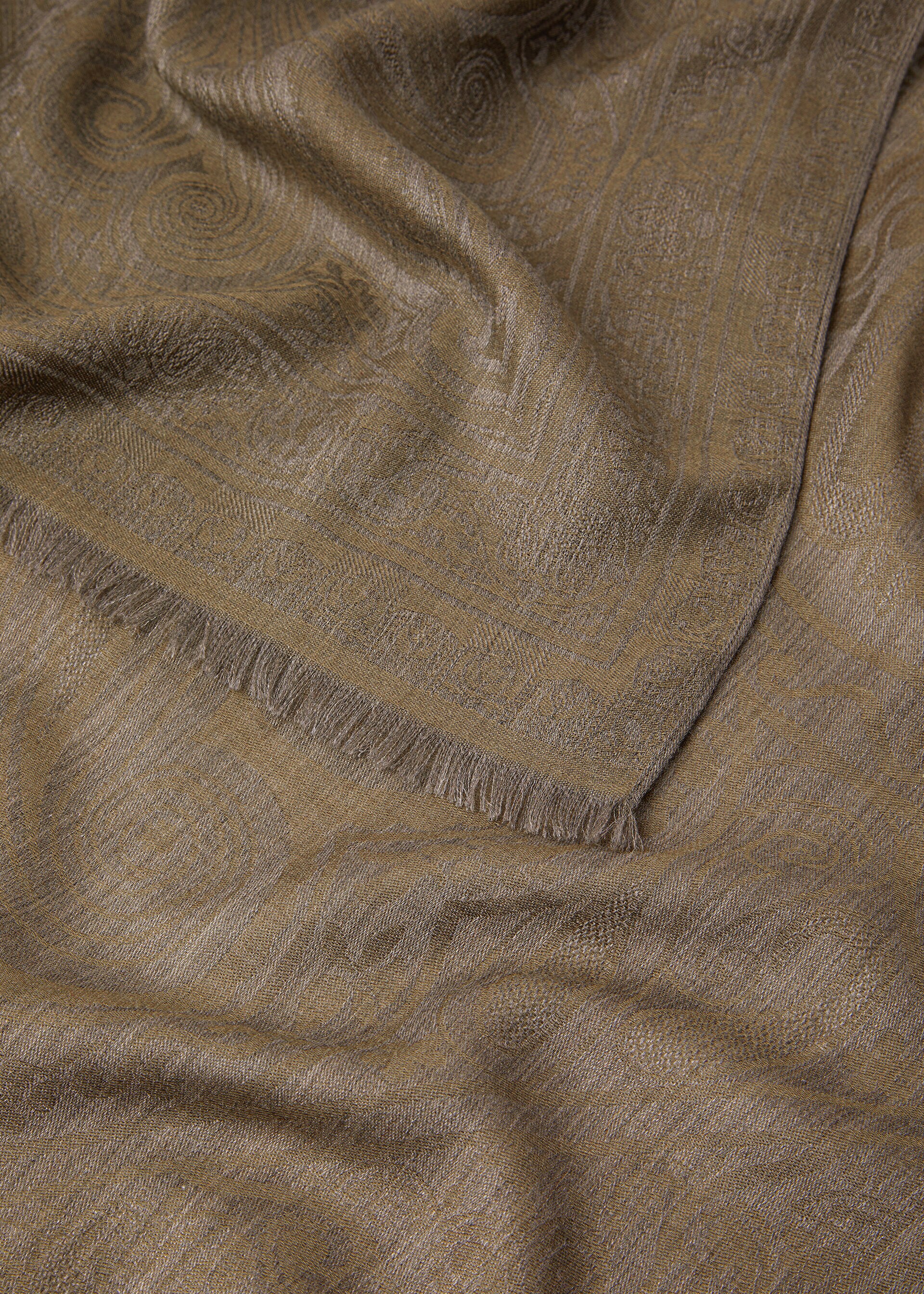 STOLA JACQUARD CASH SILK