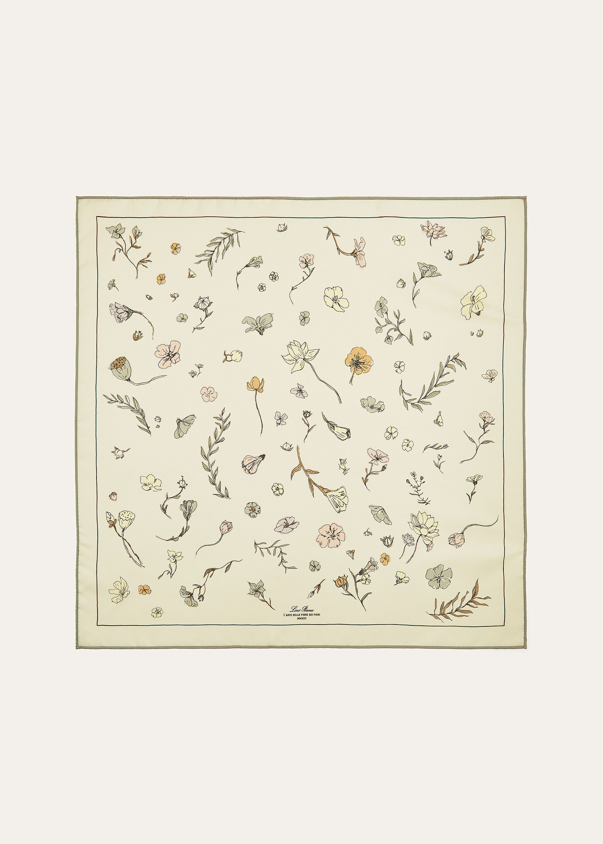 LORO PIANA L'ARTE DELLE FIBRE DEI FIORI FLD60 SE T