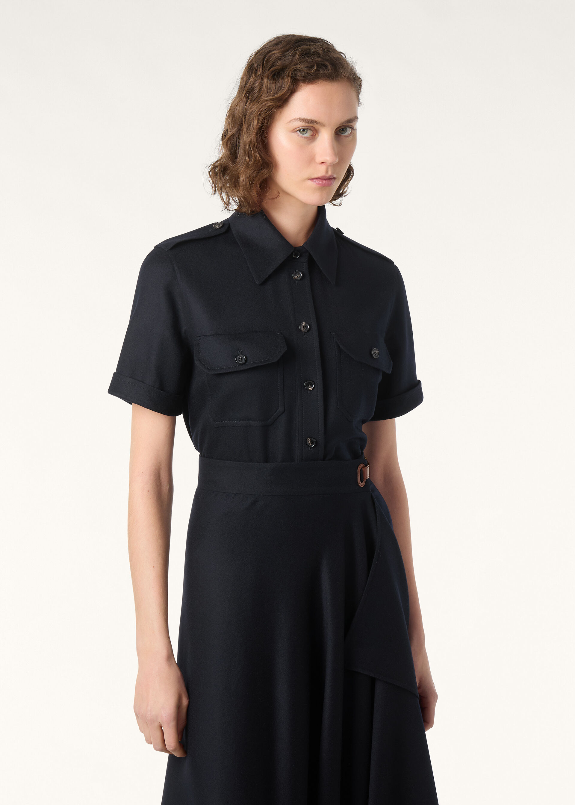 ANNALISA SS SHIRT ROYAL LIGHTNESS