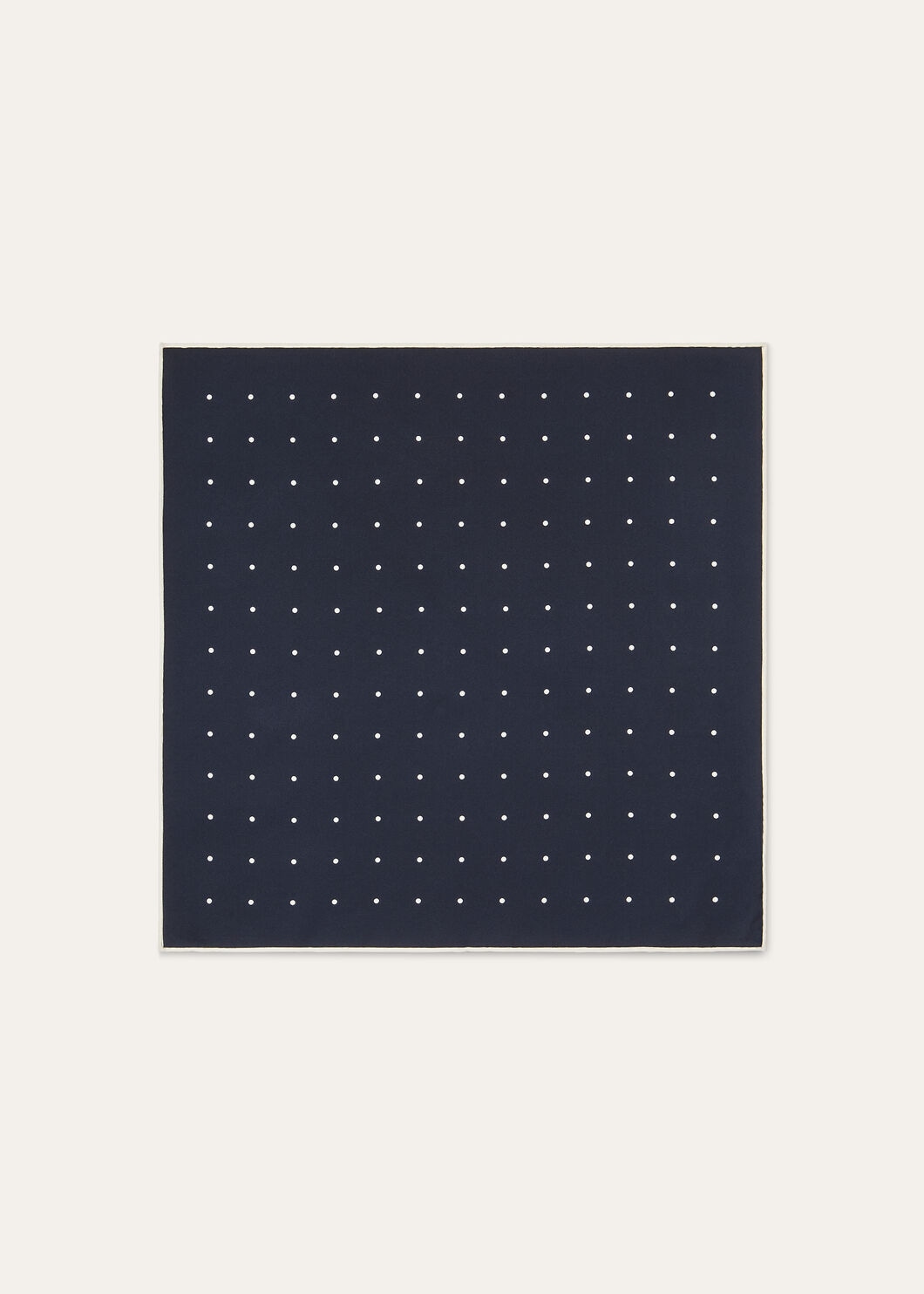 LORO PIANA POIS FOULARD 41 SILK TWILL