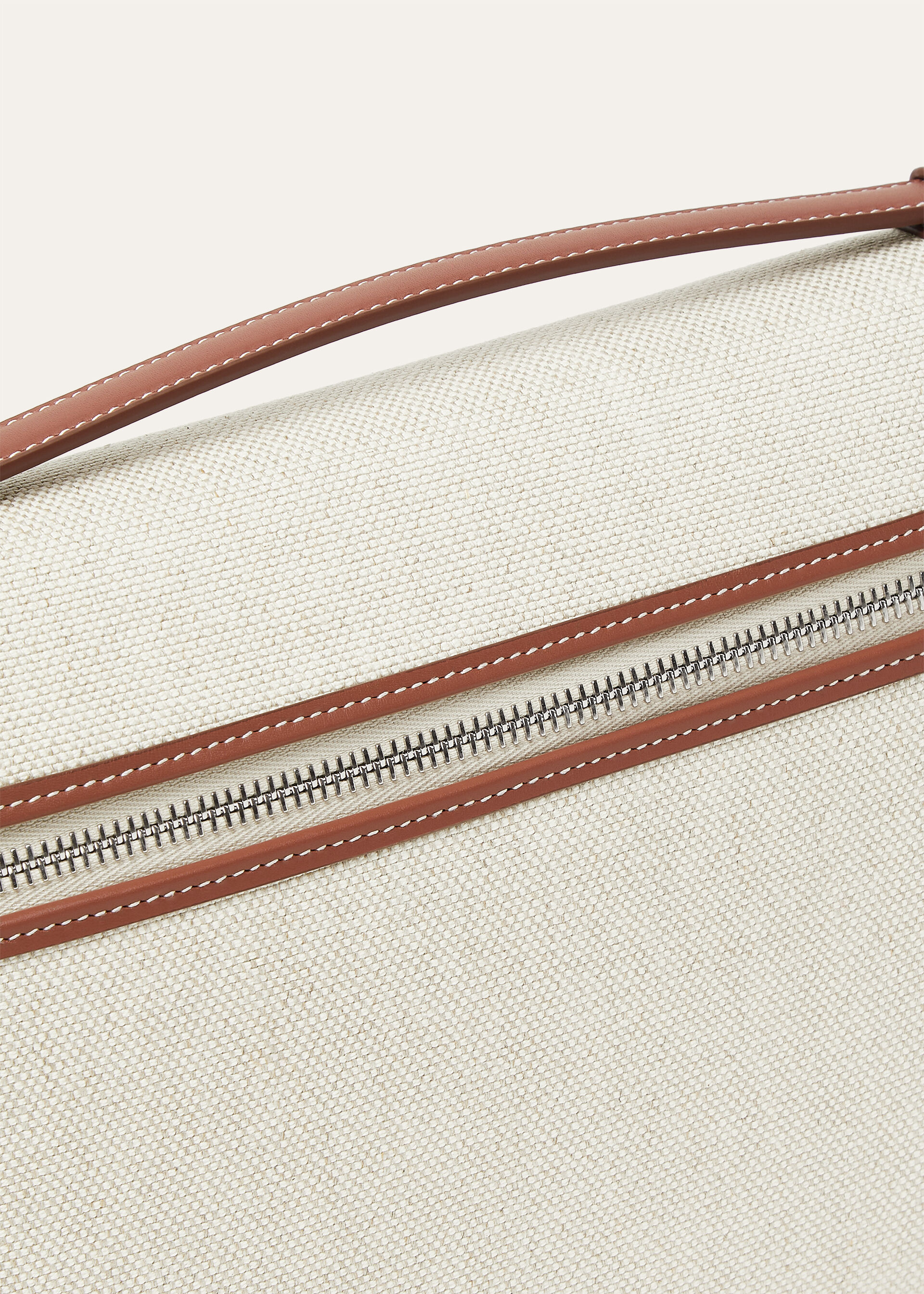 EXTRA POUCH L29 NATURAL CANVAS/ROUNDED LEATHER