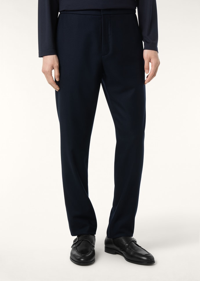 LEISURE CITY TROUSERS GOK FLANNEL_FAP3357_W000_3