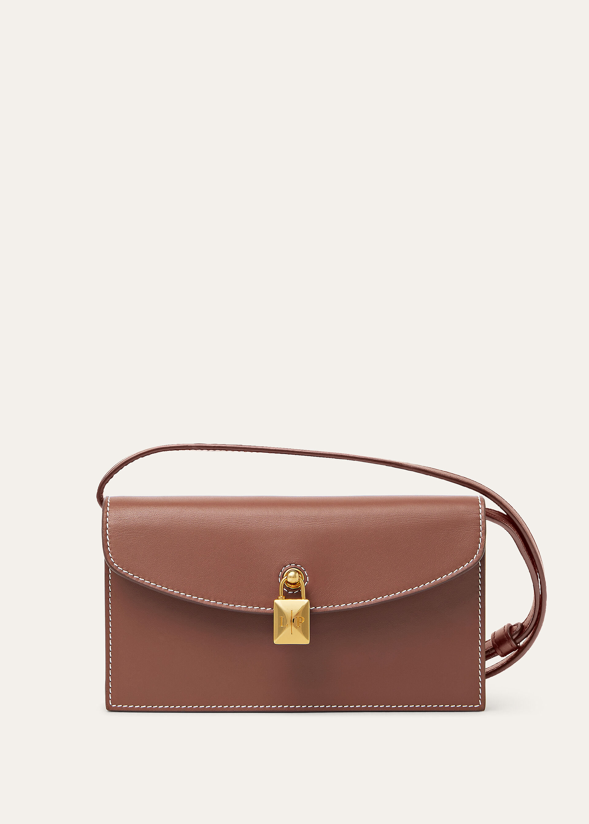 EXTRA POCHETTE ROUNDED LEATHER